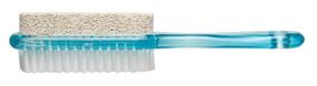 img 1 attached to Revitalize Your Feet and Nails with Diane's 2-in-1 Pumice Stone and Nail Brush