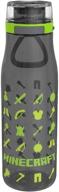 🧃 minecraft resources kiona large 739ml reusable sports water bottle - vanilla underground логотип