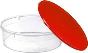 img 2 attached to 🥧 Set of 2 - Zilpoo Plastic Round Food Storage Containers with Lid, 10.5" Covered Pie Keeper, Christmas Cookie & Cupcake Carrier, Cheesecake Holder Duo