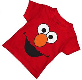 img 1 attached to Sesame Street Short Sleeve T Shirt Boys' Clothing