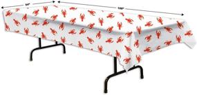 img 3 attached to 🦞 Enhance Your Party with the Crawfish Tablecover Party Accessory (1 count) (1/Pkg)