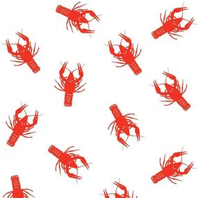 img 1 attached to 🦞 Enhance Your Party with the Crawfish Tablecover Party Accessory (1 count) (1/Pkg)