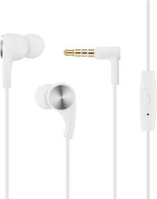 img 4 attached to Headphones Earbuds Earphones Microphone Compatible Headphones