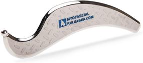 img 4 attached to 🔸 Myofascial Releaser Ellipse Plus - A Highly Versatile Physical Therapy Tool with Sandblasted Non-Slip Grip for Effective Soft Tissue Mobilization - IASTM AYSTM Myofascial Release Tools