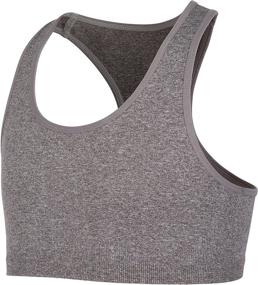 img 2 attached to 👚 Top-Notch Support for Active Girls: New Balance Big Girls' Performance Sport Bras