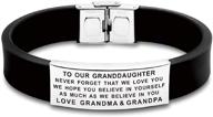 falogije inspirational granddaughter bracelet grandparents logo