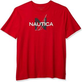 img 3 attached to Nautica Sleeve Nautical Graphic XX Large Men's Clothing