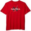 nautica sleeve nautical graphic xx large men's clothing logo