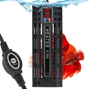 img 4 attached to 🐠 HiTauing Submersible Aquarium Heater: Advanced Silicon Carbide Fish Tank Heater with Over Temperature Protection and Anti-Dry Burning Function - Ideal for Freshwater and Saltwater Systems (200W/300W/500W)