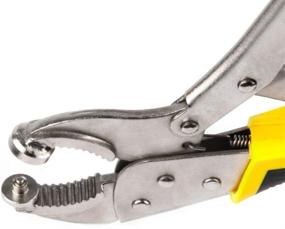 img 3 attached to 🔧 Screw Snaps Locking Pliers Kit: Couker Heavy-duty T8 Snap Setter Tool for Fastening, Replacing Snaps, Repairing Boat Covers, Canvas, and Tarps