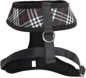 img 3 attached to 🐾 Comfortable Dog Harness for Small Dogs with Easy Adjustment and Secure Fit | Super Soft, Lightweight Vest with Padded Mesh for Breathability | Ideal Shoulder and Chest Harness