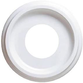 img 1 attached to Enhance Your Ceiling with the Westinghouse Lighting 7703700 9-3/4-Inch Smooth White Finish Ceiling Medallion
