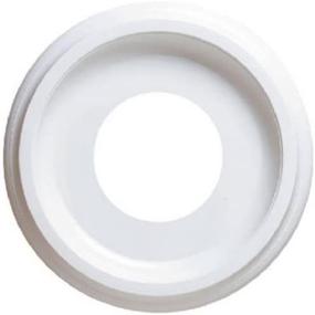 img 4 attached to Enhance Your Ceiling with the Westinghouse Lighting 7703700 9-3/4-Inch Smooth White Finish Ceiling Medallion