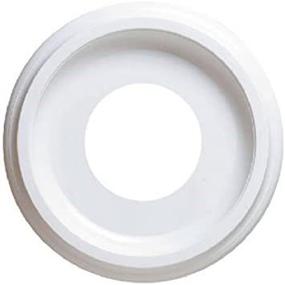 img 3 attached to Enhance Your Ceiling with the Westinghouse Lighting 7703700 9-3/4-Inch Smooth White Finish Ceiling Medallion