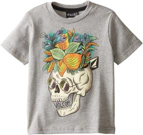 img 2 attached to Volcom Little Skullennon T Shirt Heather