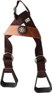 western kids child youth pony buddy stirrups with concho for challenger horse saddle - model 5138co546 logo