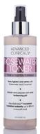 revitalize your skin with 8oz advanced clinicals rosewater toner: charcoal, 🌹 aloe vera, and ph balancing formula – detoxify, hydrate, and boost skin tone! logo