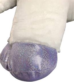 img 2 attached to 🦄 Giant Unicorn Pillow Plush Toy: Perfect Nursery Room Decoration for Kids & Babies - XXL Size, Huge, Big & Cuddly Doll