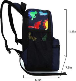 img 3 attached to Optimized Preschool Baby Diary Kindergarten Schoolbag Backpacks