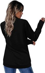 img 1 attached to CRAZY GRID Ladies Sweatshirt Sleeve Sports & Fitness