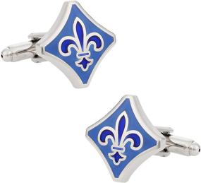 img 4 attached to Презентация мужских модных аксессуаров "Cuff Daddy Fleur Orleans Cufflinks