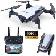 🚁 contixo f16 fpv drone with 1080p hd camera, labor day sales, 6 axis gyro, optical flow, follow me mode, wifi, altitude hold, gesture control, headless mode 2.4g quadcopter for kids & adults logo