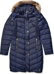 img 1 attached to Joules Womens Long Padded Coat Women's Clothing