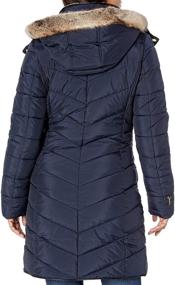 img 2 attached to Joules Womens Long Padded Coat Women's Clothing