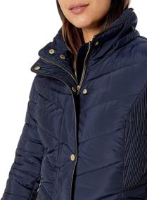 img 3 attached to Joules Womens Long Padded Coat Women's Clothing