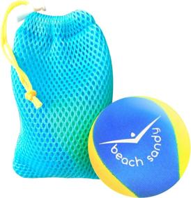 img 4 attached to 🏖️ Bouncy Sandy Beach Water Ball - Skip, Jump, and Play for Ultimate Summer Fun