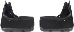 img 1 attached to A-Premium Splash Guards Mud Flaps Replacement for Mercedes-Benz W212 E Class Sport 2014-2016 Sedan Sport Model - Front and Rear 4-PC Set