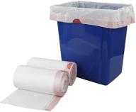 🗑️ doryh 7 gallon medium white drawstring trash bags, pack of 120 counts, 2 rolls logo