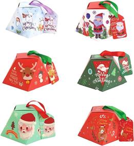 img 4 attached to 🎅 DERAYEE Christmas Favor Boxes & Supplies