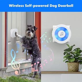 img 3 attached to 🐶 BOYKO Wireless Dog Doorbell Buttons: Train Your Dog to Ring & Go Outside with Smart Potty Training Door Bells - Waterproof & Super-Light!