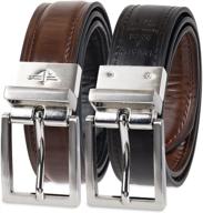 black feather reversible dockers boys' belt accessories logo