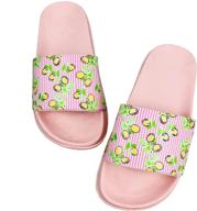 gogogox children's slide sandals water shoes for boys and girls at the beach logo