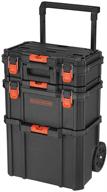 📦 organize and simplify with beyond by black+decker stackable storage system - 3 piece set (small toolbox, deep toolbox, and rolling tote) logo