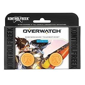 img 3 attached to KontrolFreek Overwatch Игровые накладки для пальцев для PS4/PS5 - 1 палец с высоким возвышением, 1 палец с средним возвышением - Оранжевый