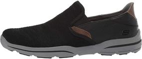 img 4 attached to 👞 Skechers Harper MERSON Driving Loafer Men's Shoes - Medium Fit: Ideal for Loafers & Slip-Ons