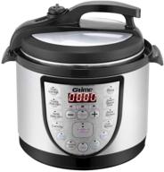 🍲 ultimate 4 qt electric pressure cooker: 18 cooking options, stainless steel inner pot, sous vide, rice cooker, egg cooker, and more логотип