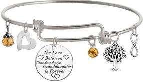 img 4 attached to TISDA Forever Love between Grandmother and Granddaughter Bracelet