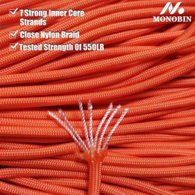 img 2 attached to MONOBIN Paracord 7 Strand Parachute Multiple Outdoor Recreation and Accessories