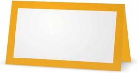 img 4 attached to Squash Yellow Place Cards Stationery