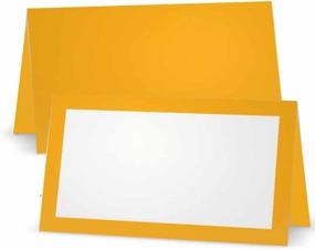 img 1 attached to Squash Yellow Place Cards Stationery