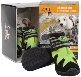 img 2 attached to 🐾 Ultimate Protection: All for Paws All Road Dog Boots for All Terrains