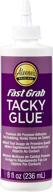 🔗 прочный и быстро сцепляющий клей aleene's 24964 fast tacky glue, 8 унций - надежный клей для различных ремесел логотип