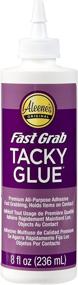 img 4 attached to 🔗 Прочный и быстро сцепляющий клей Aleene's 24964 Fast Tacky Glue, 8 унций - Надежный клей для различных ремесел