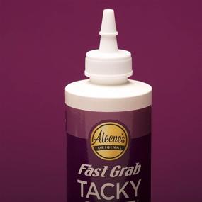 img 3 attached to 🔗 Прочный и быстро сцепляющий клей Aleene's 24964 Fast Tacky Glue, 8 унций - Надежный клей для различных ремесел