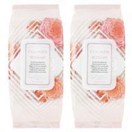 💆 clinical works makeup remover wipes (100 pack) - facial cleaning cloths for makeup, mascara, dirt, and oil removal logo