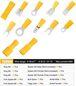 img 1 attached to Versatile and Convenient SOLOOP Electrical 💡 Connectors Solderless Assortment: Simplify Your Wire Connections Hassle-free!